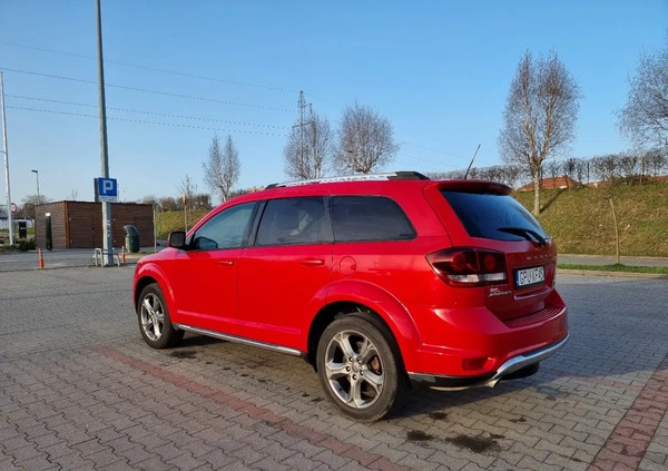 Dodge Journey cena 53900 przebieg: 162980, rok produkcji 2017 z Gdynia małe 154